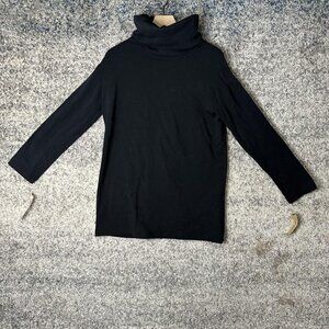 Reformation Turtleneck Sweater Womens Medium Pullover Recycled Cotton Blend